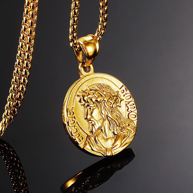 Jesus Coin Pendant