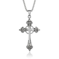 Celtic Fleur Cross Pendant