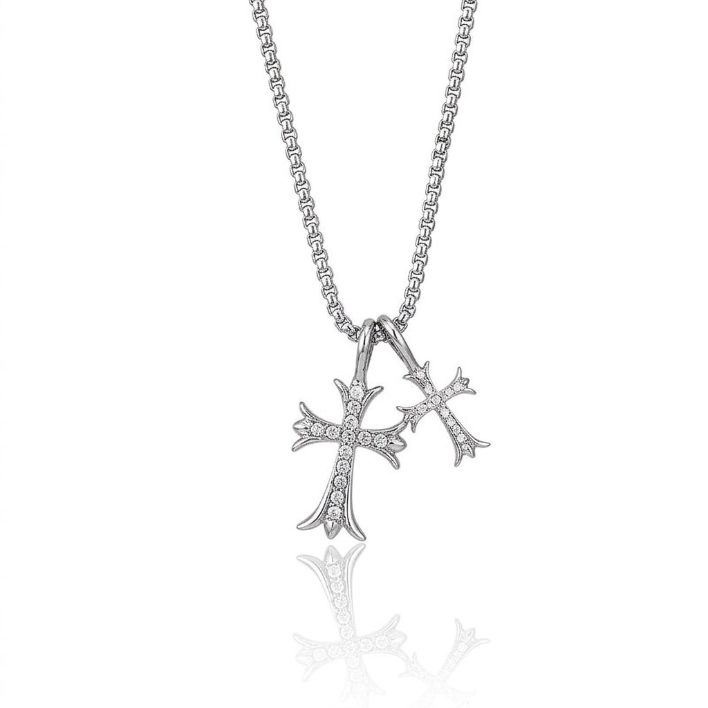 Double Cross Pendant