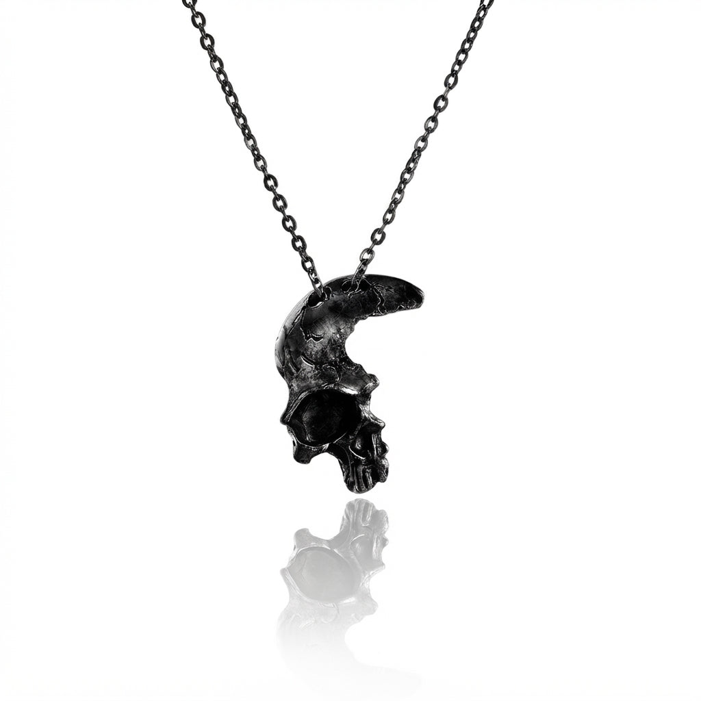 Memento Mori Skull Pendant