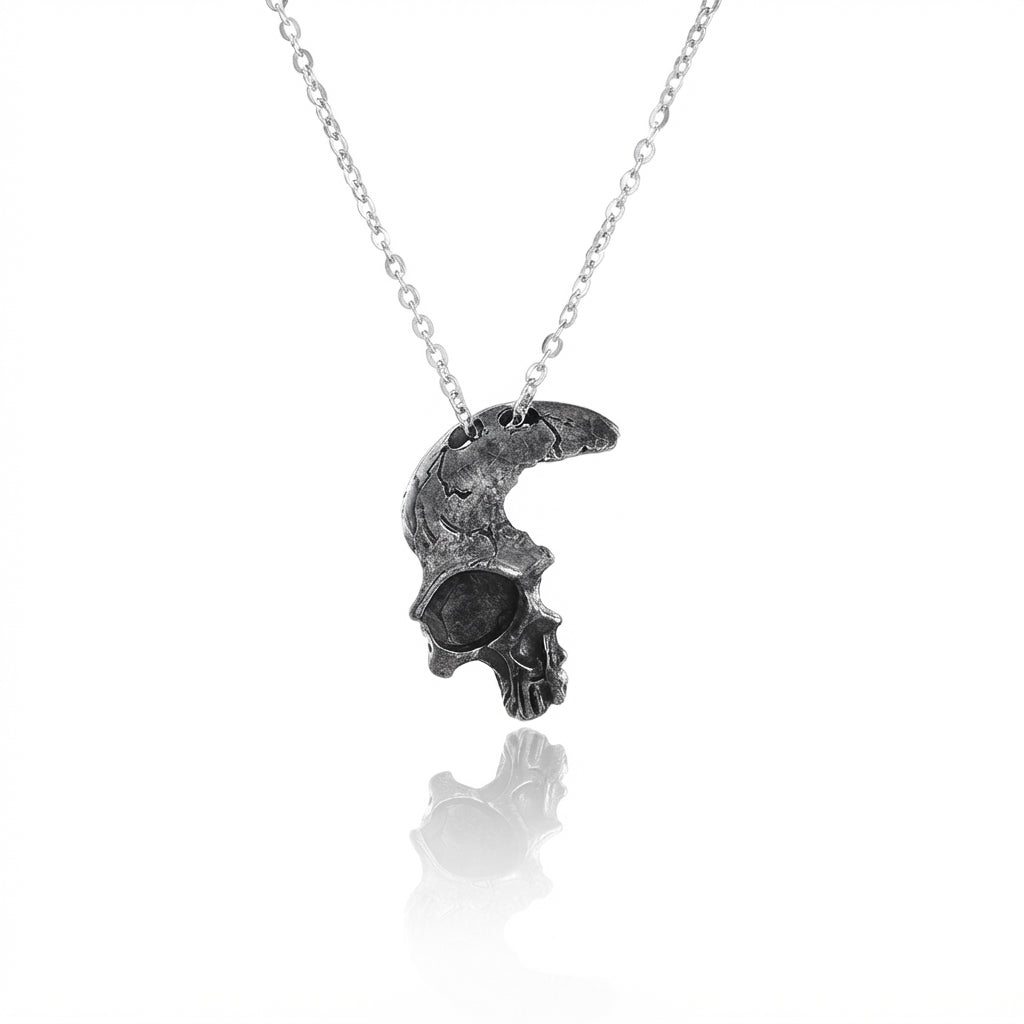 Memento Mori Skull Pendant