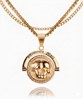 Memento Mori Pendant [Gold]