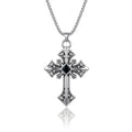 Black Crusader Cross Pendant
