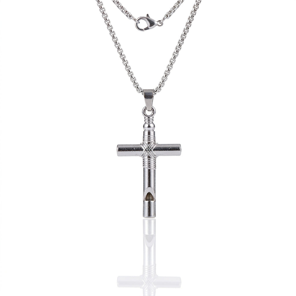 Whistle Cross Pendant