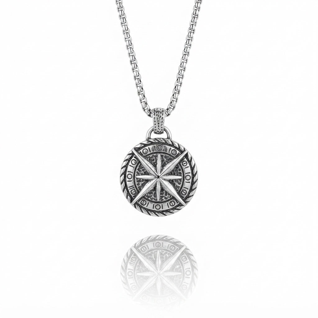 Templar Compass Pendant