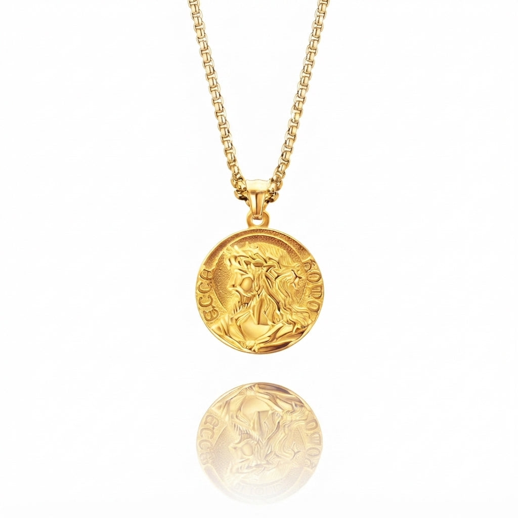 Jesus Coin Pendant