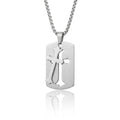 Christ Dog Tag Pendant