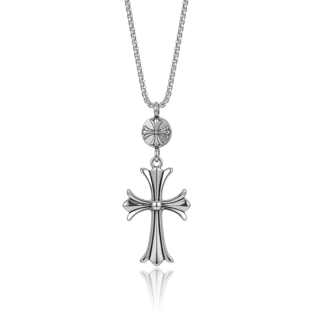 Gothic Templar Cross Pendant
